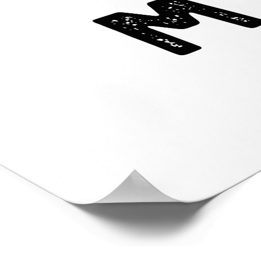 Sported Outta My Mind Funny Bored Mushroom Pun Poster (Hoek)