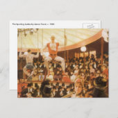 Sporteerdames (ook bekend als Circus Lover) door J Briefkaart (Voorkant / Achterkant)