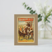 Sporteerleven - Het grote Engelse theater van Derb Briefkaart (Staand voorkant)