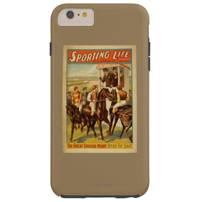 Sporteerleven - Het grote Engelse theater van Derb Case-Mate iPhone Case (Achterkant)