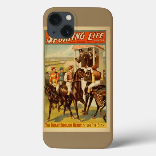 Sporteerleven - Het grote Engelse theater van Derb Case-Mate iPhone Case (Achterkant)