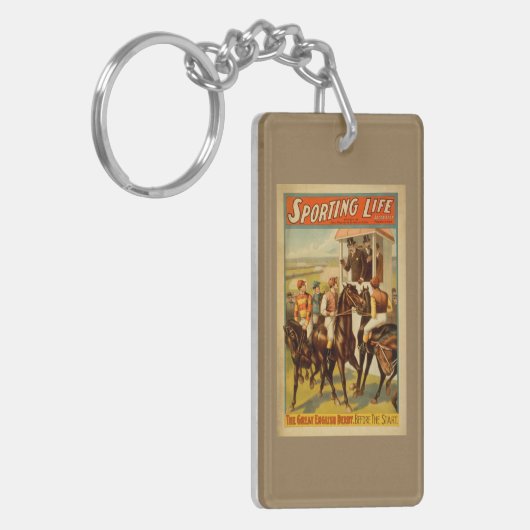 Sporteerleven - Het grote Engelse theater van Derb Sleutelhanger (Voorkant Links)