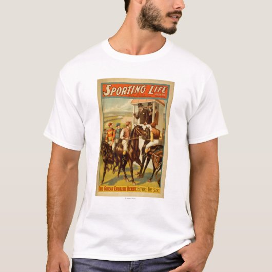 Sporteerleven - Het grote Engelse theater van Derb T-shirt (Voorkant)