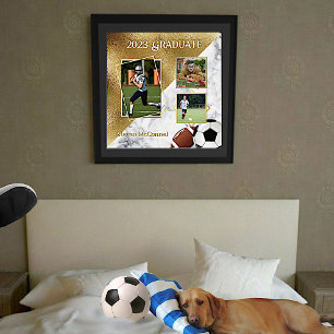 Sporten Aangepaste foto-Afstuderen Folie Afdrukken