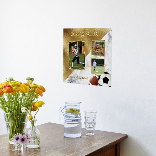 Sporten Aangepaste foto-Afstuderen Folie Afdrukken (Laag (Keuken))