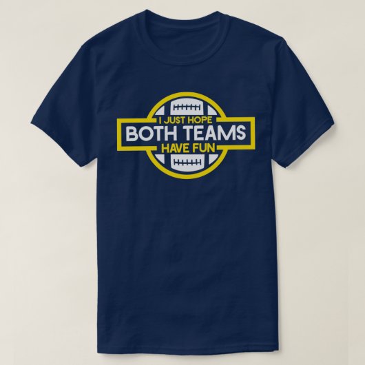 SPORTEN Beide teams hebben gefaald T-shirt (Design voorkant)