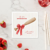 Sporten Honkbal Homerun Bruidsmeisjesfeest Servet (Insitu)