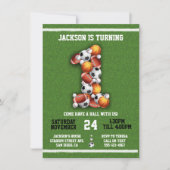 Sporten met de grootste uitnodiging van de partij  (Voorkant)