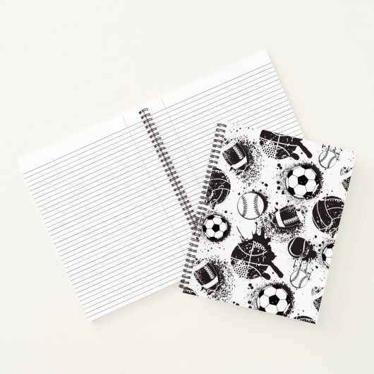 Sporten Notitieboek (Binnen)