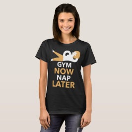 Sporten Nu Slapen Later Sport Motivatie T-shirt