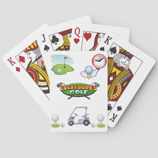 Sporten Speelkaartendeck Speelkaarten (Achterkant)