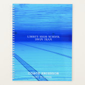 Sporten van het Zwemteam van de Wismachine Geperso Planner (Voorkant)