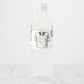 Sporten Water fles etiketten (Achterkant)