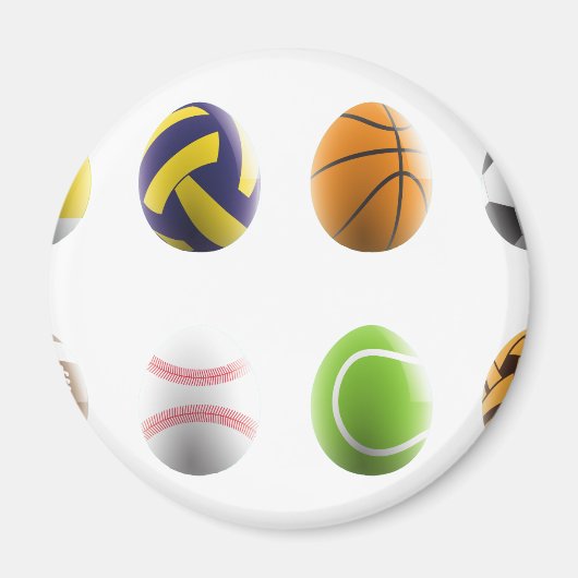 sportevenementen magneet (Voorkant)
