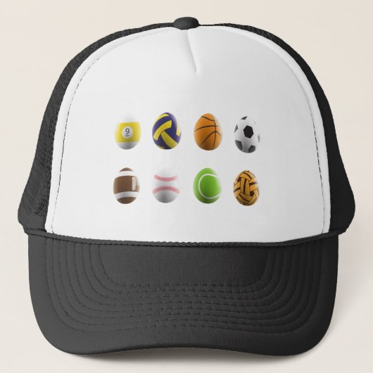 sportevenementen trucker pet (Voorkant)