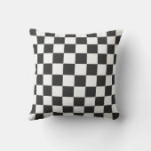 Sportfan Checkerboard NUMBER Team Kleuren Leuk Kussen (Achterkant)