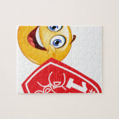 sportfan emoji legpuzzel (Horizontaal)