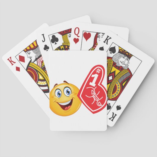 sportfan emoji pokerkaarten (Achterkant)