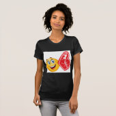 sportfan emoji t-shirt (Voorkant volledig)