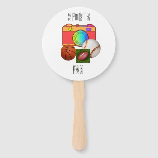 Sportfan handwaaier (Voorkant)