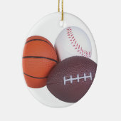 Sportfanatieke ideeën voor sport Sport Sport Spele Keramisch Ornament (Rechts)