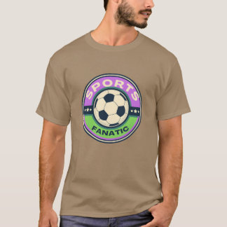 Sportfanatieke meisjesfamilie t-shirt