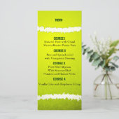 Sportfeest Tennisthema Personaliseer Menukaarten Menu (Staand voorkant)