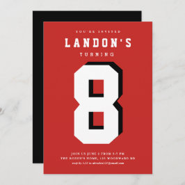 Sportfeest voor fanatieke kinderen kaart