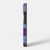 Sportfietsen Patroon Monogram iPhone Hoesje (Linkerkant)