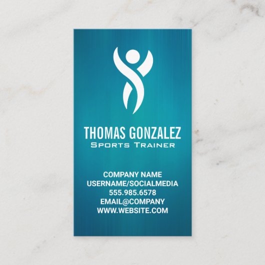 Sportfitness | Persoonlijke opleiding Afsprakenkaartje (Voorkant)