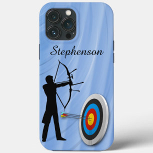 Sportfocus voor boogschieten met doel en archer Case-Mate iPhone case