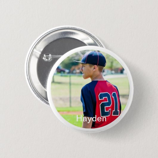 Sportfoto Aangepaste Button / pin (Voorkant /achterkant)