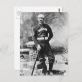  sportfoto, Boston Baseball Player Briefkaart (Voorkant / Achterkant)