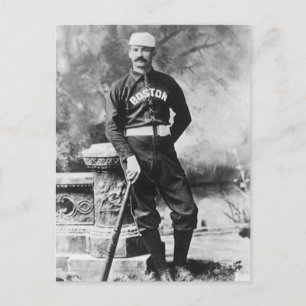 sportfoto, Boston Baseball Player Briefkaart