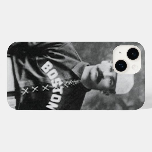  sportfoto, Boston Baseball Player Case-Mate iPhone Case (Achterkant (horizontaal))