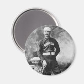  sportfoto, Boston Baseball Player Magneet (Voorkant / Achterkant)