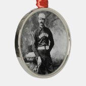  sportfoto, Boston Baseball Player Metalen Ornament (Rechts)