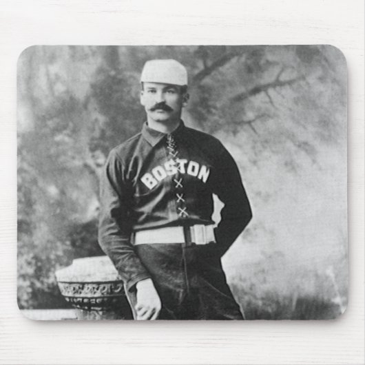  sportfoto, Boston Baseball Player Muismat (Voorkant)