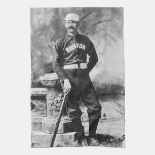 sportfoto, Boston Baseball Player Theedoek