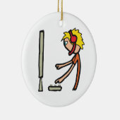 Sportgamer Keramisch Ornament (Rechts)