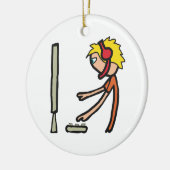 Sportgamer Keramisch Ornament (Links)