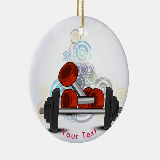 SPORTGEWICHTIGE HULPMIDDELEN KERAMISCH ORNAMENT (Rechts)