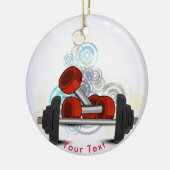 SPORTGEWICHTIGE HULPMIDDELEN KERAMISCH ORNAMENT (Links)