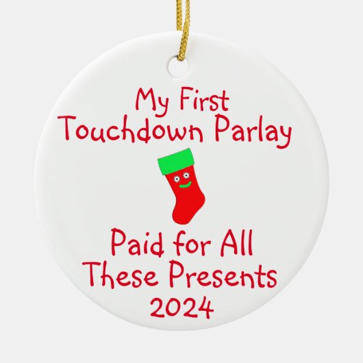 Sportgokken keramische sierspelen keramisch ornament (Voorkant)