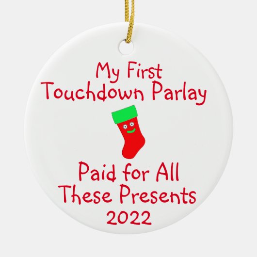 Sportgokken keramische sierspelen keramisch ornament (Voorkant)