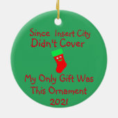 Sportgokken keramische sierspelen keramisch ornament (Achterkant)