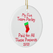 Sportgokken keramische sierspelen keramisch ornament (Rechts)