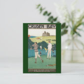  SportGolf in Schotland, Golfers Golfing Briefkaart (Staand voorkant)