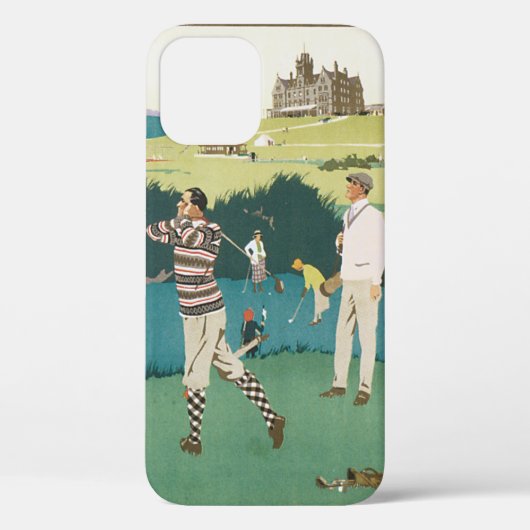  SportGolf in Schotland, Golfers Golfing Case-Mate iPhone Case (Achterkant)