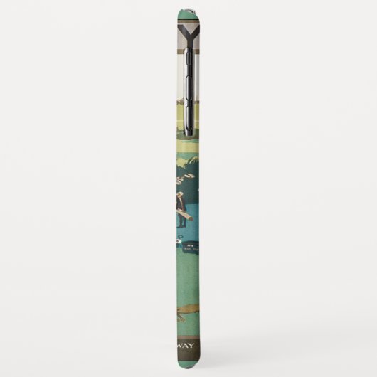  SportGolf in Schotland, Golfers Golfing Case-Mate iPhone Case (Achterkant/links)